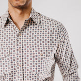 Camisa American West Est Aztec Beige 028